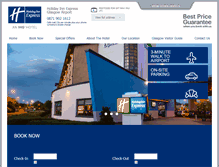 Tablet Screenshot of expressglasgowairport.co.uk